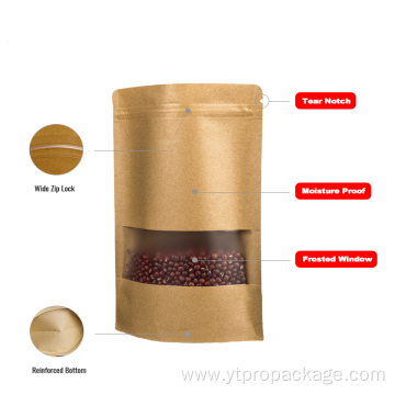 eco-friendly kraft food paper bag